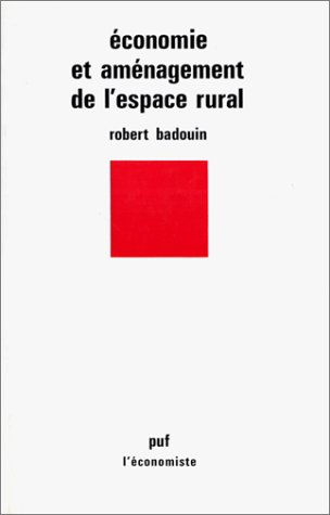 economie et aménagement de l'espace rural
