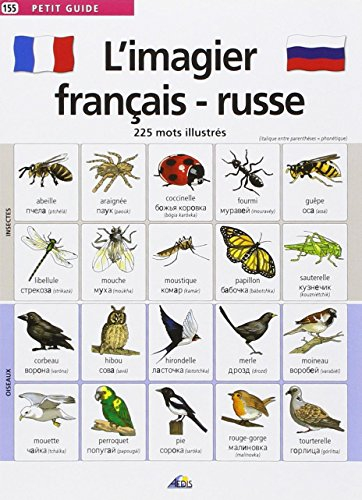 L'imagier français-russe : 225 mots illustrés