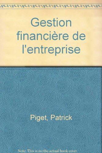 Gestion financière de l'entreprise