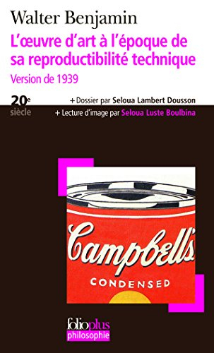L'oeuvre d'art à l'époque de sa reproductibilité technique : version de 1939
