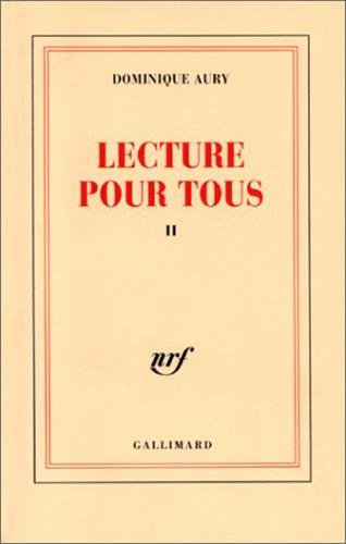 Lecture pour tous. Vol. 2