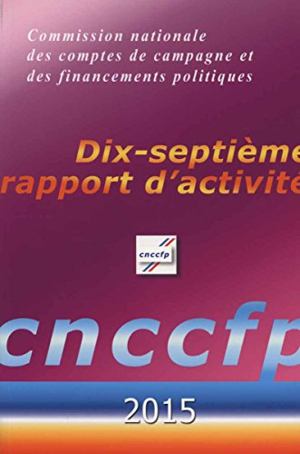 Dix-septième rapport d'activité 2015 : adopté par la commission en sa séance du 14 mars 2016