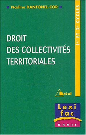 droit des collectivités territoriales