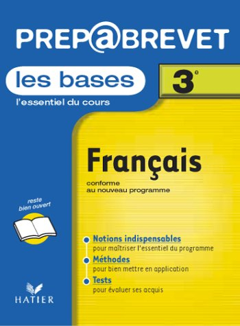 Français, 3e : les bases