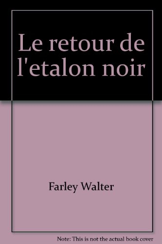 le retour de l'etalon noir                                                                    010598