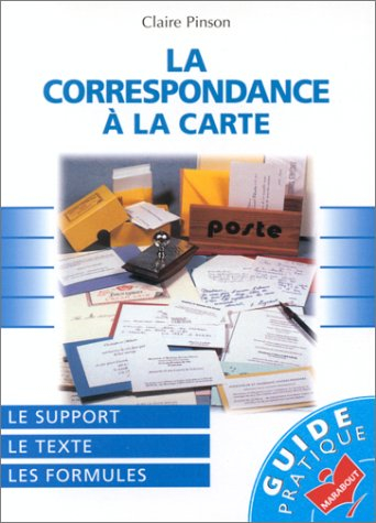 La correspondance à la carte