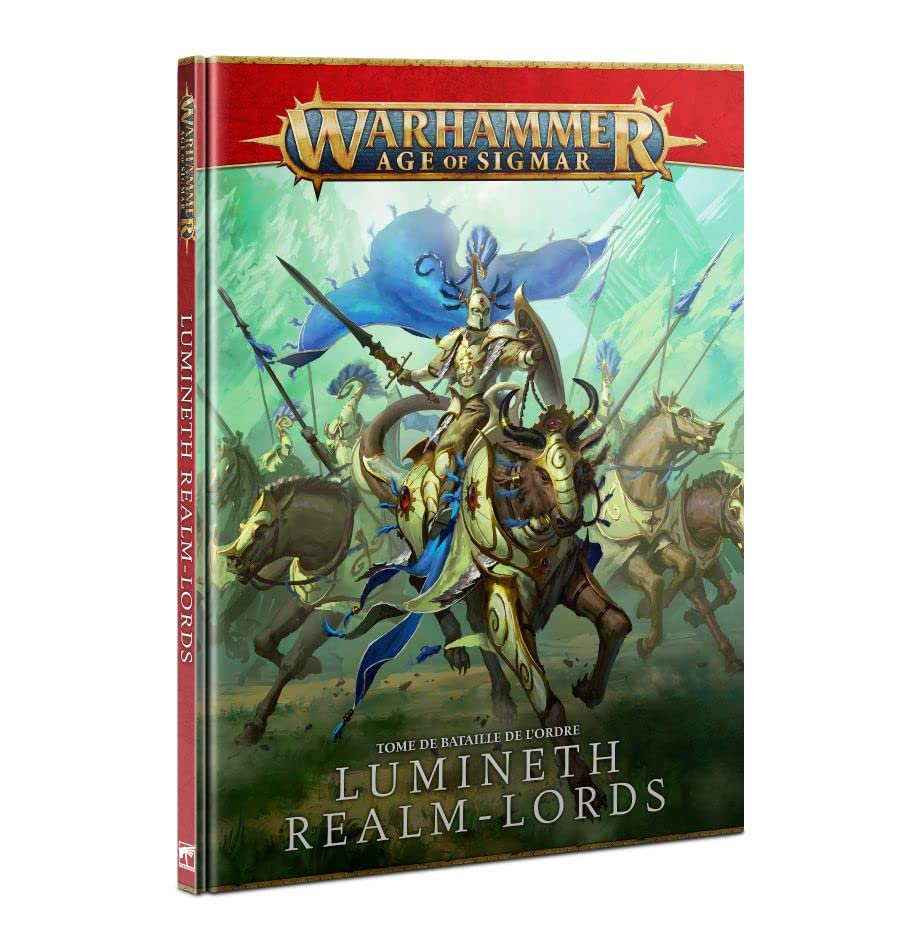 Games Workshop Tome de Bataille - Lumineth Realm-Lords - Version Française