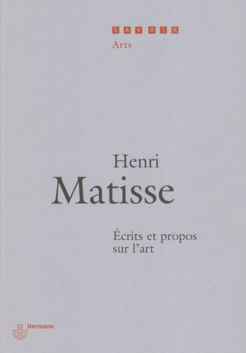 Ecrits et propos sur l'art