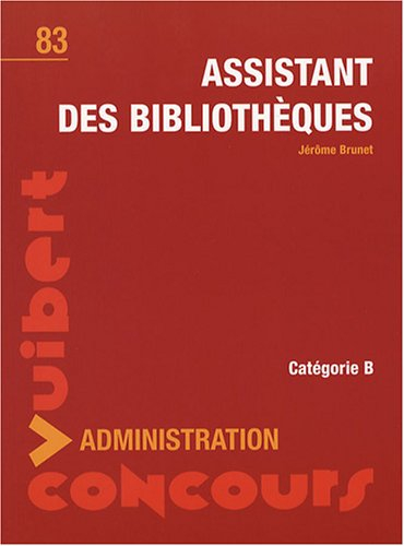 Assistant des bibliothèques : catégorie B