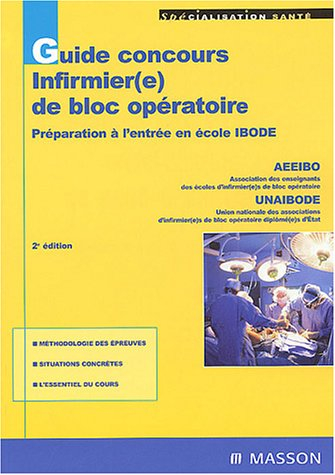 Concours d'entrée des infirmiers de bloc opératoire