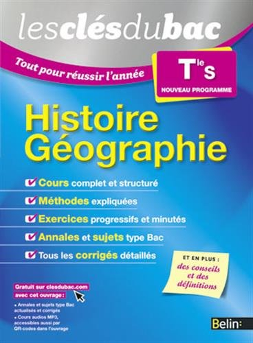 Histoire géographie terminale S : nouveau programme
