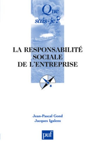 La responsabilité sociale de l'entreprise