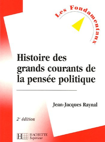 histoire des grands courants de la pensée politique