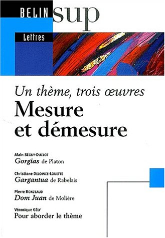 Mesure et démesure