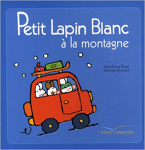 Petit Lapin blanc à la montagne