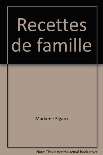 Recettes de famille