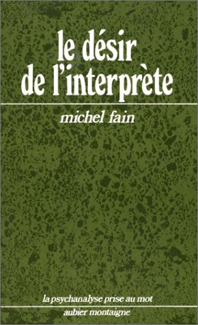 Le Désir de l'interprète