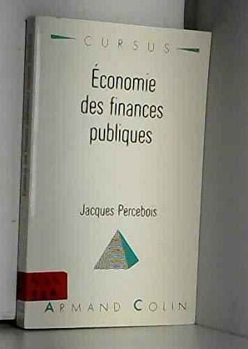 Economie des finances publiques