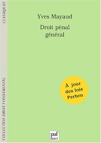 Droit pénal général