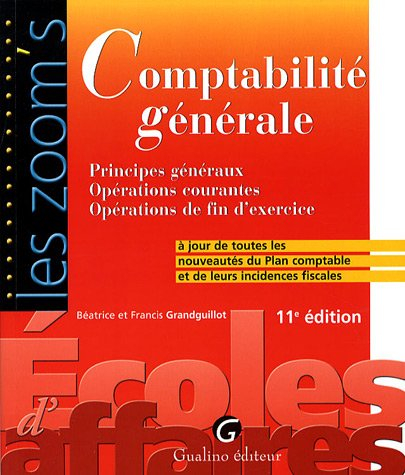 Comptabilité générale : principes généraux, opérations courantes, opérations de fin d'exercice : à j