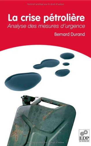 La crise pétrolière : analyse des mesures d'urgence