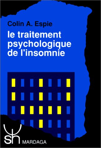 Le Traitement psychologique de l'insomnie