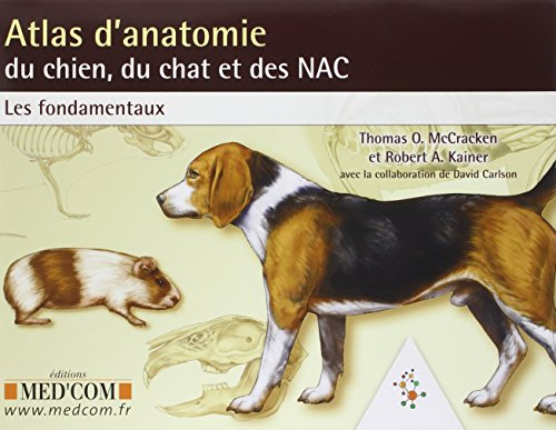 Atlas d'anatomie du chien, du chat et des NAC : les fondamentaux