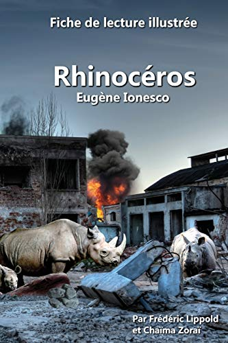 Fiche de lecture illustrée - Rhinocéros, d'Eugène Ionesco