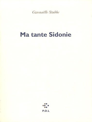 Ma tante Sidonie