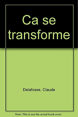 Dis-moi pourquoi ça se transforme