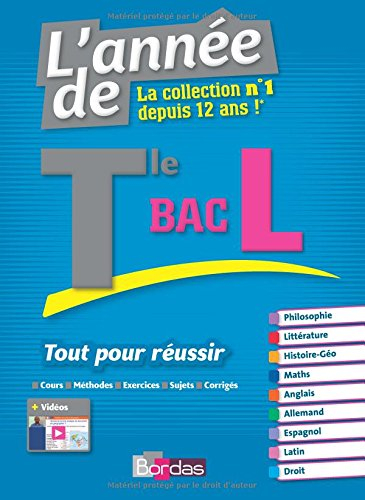 L'année de terminale, bac L : tout pour réussir