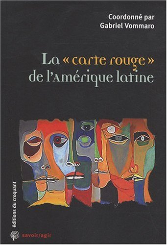 La carte rouge de l'Amérique latine