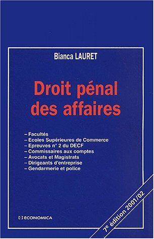 Droit pénal des affaires