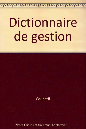 Dictionnaire de gestion