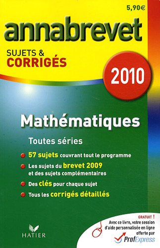Mathématiques toutes séries
