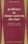 problèmes de chimie minérale physique