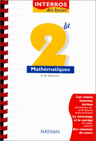 Mathématiques 2e