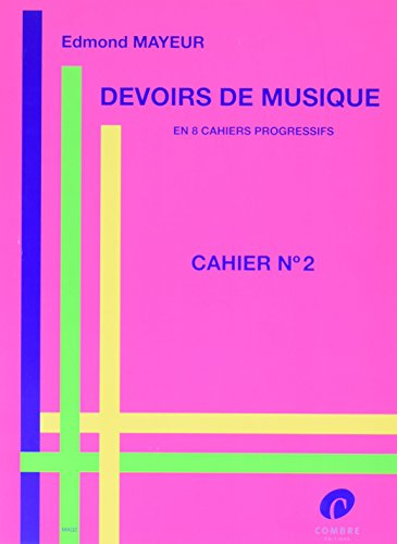 Devoirs de musique cahier 2