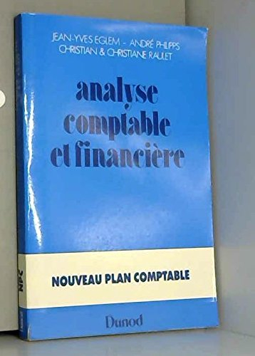 Analyse comptable et financière