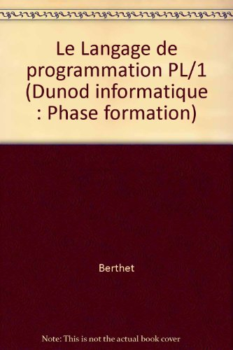 Le Langage de programmation PL/1
