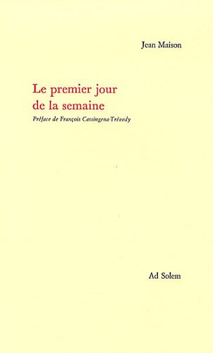 Le premier jour de la semaine : dimanches du pommier