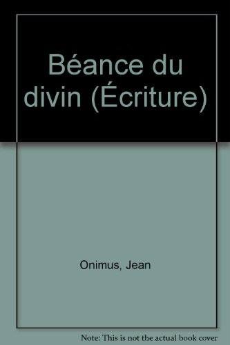 Béance du divin