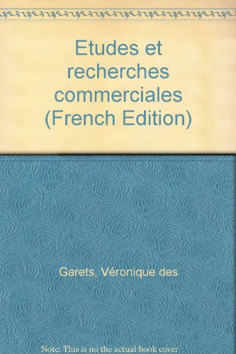 Etudes et recherches commerciales
