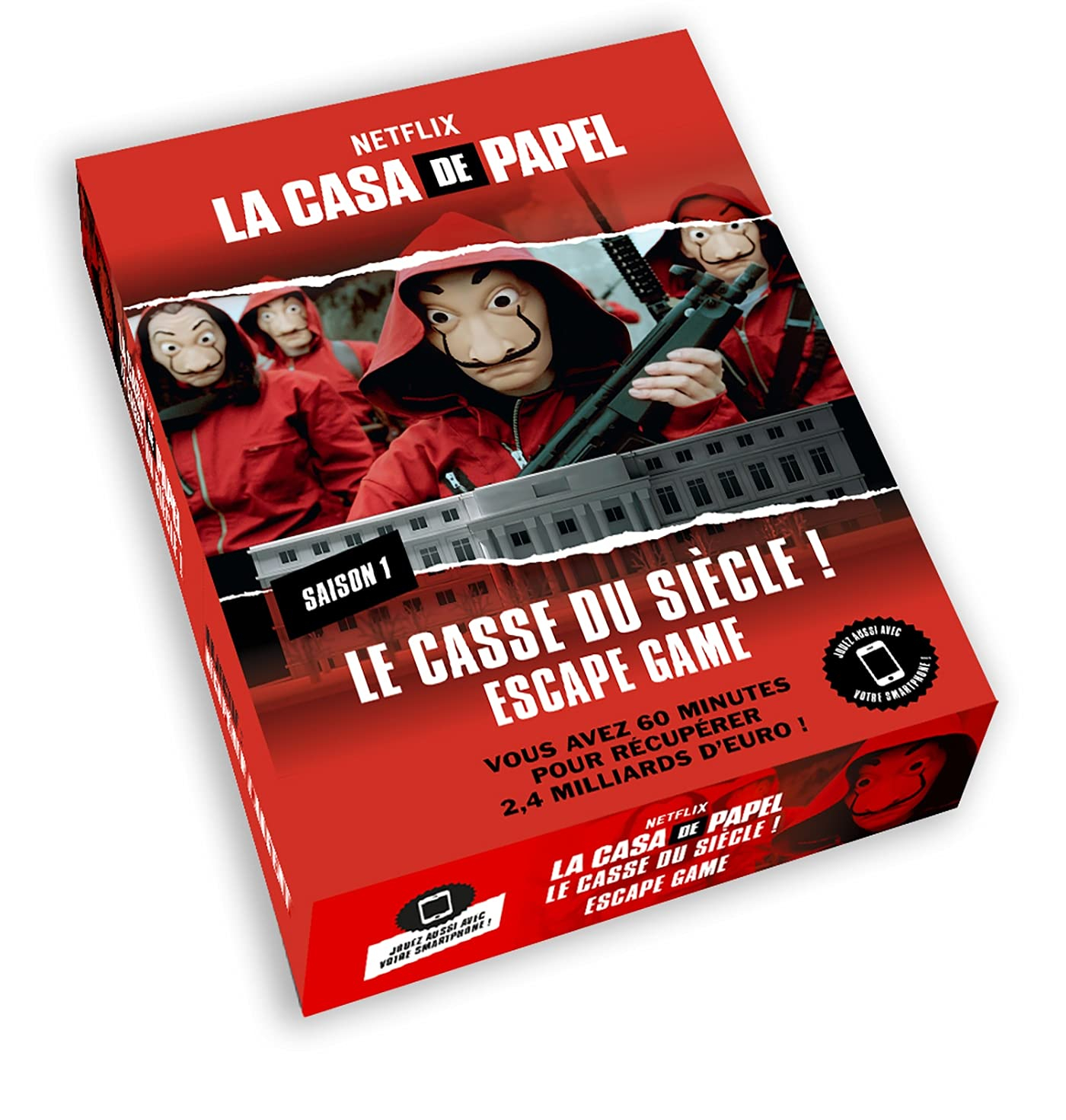 La casa de papel, saison 1 : le casse du siècle ! : escape game