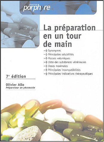 la préparation en un tour de main