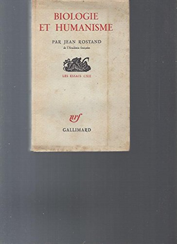biologie et humanisme