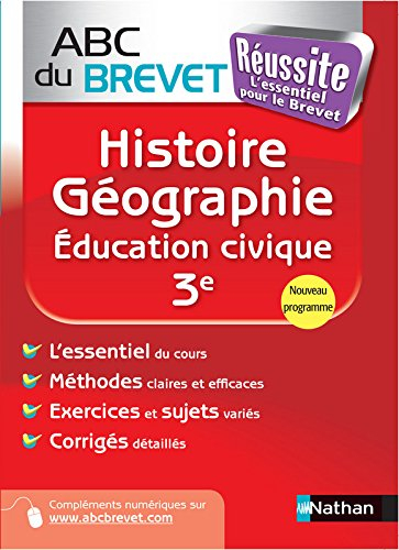 Histoire, géographie, éducation civique, 3e