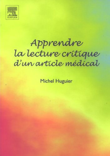 Apprendre la lecture critique d'un article médical