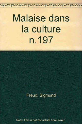 le malaise dans la culture