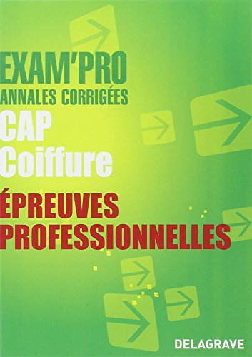 CAP coiffure : épreuves professionnelles